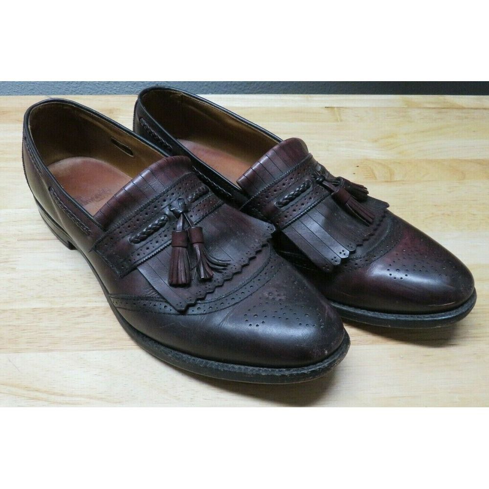 Allen Edmonds Bradenton Mens Sz 13 B Kiltie‎ Tassel Leather Loafers Casual Shoes
